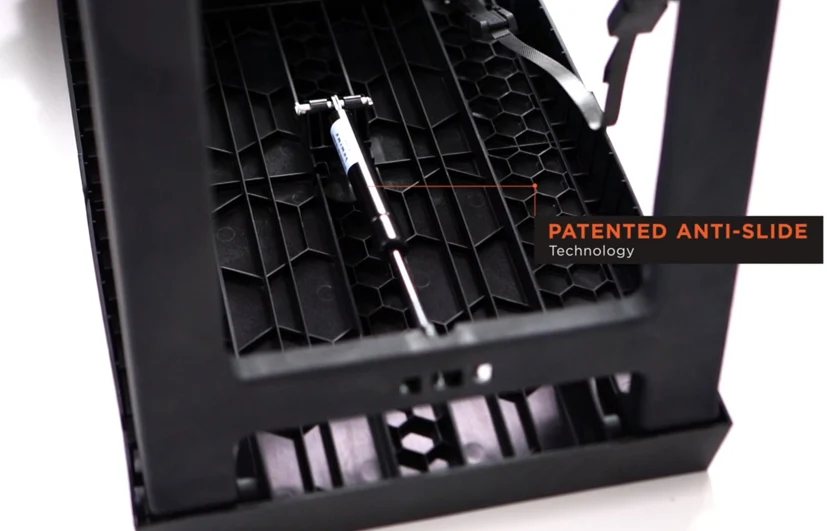 Anti-slide underside